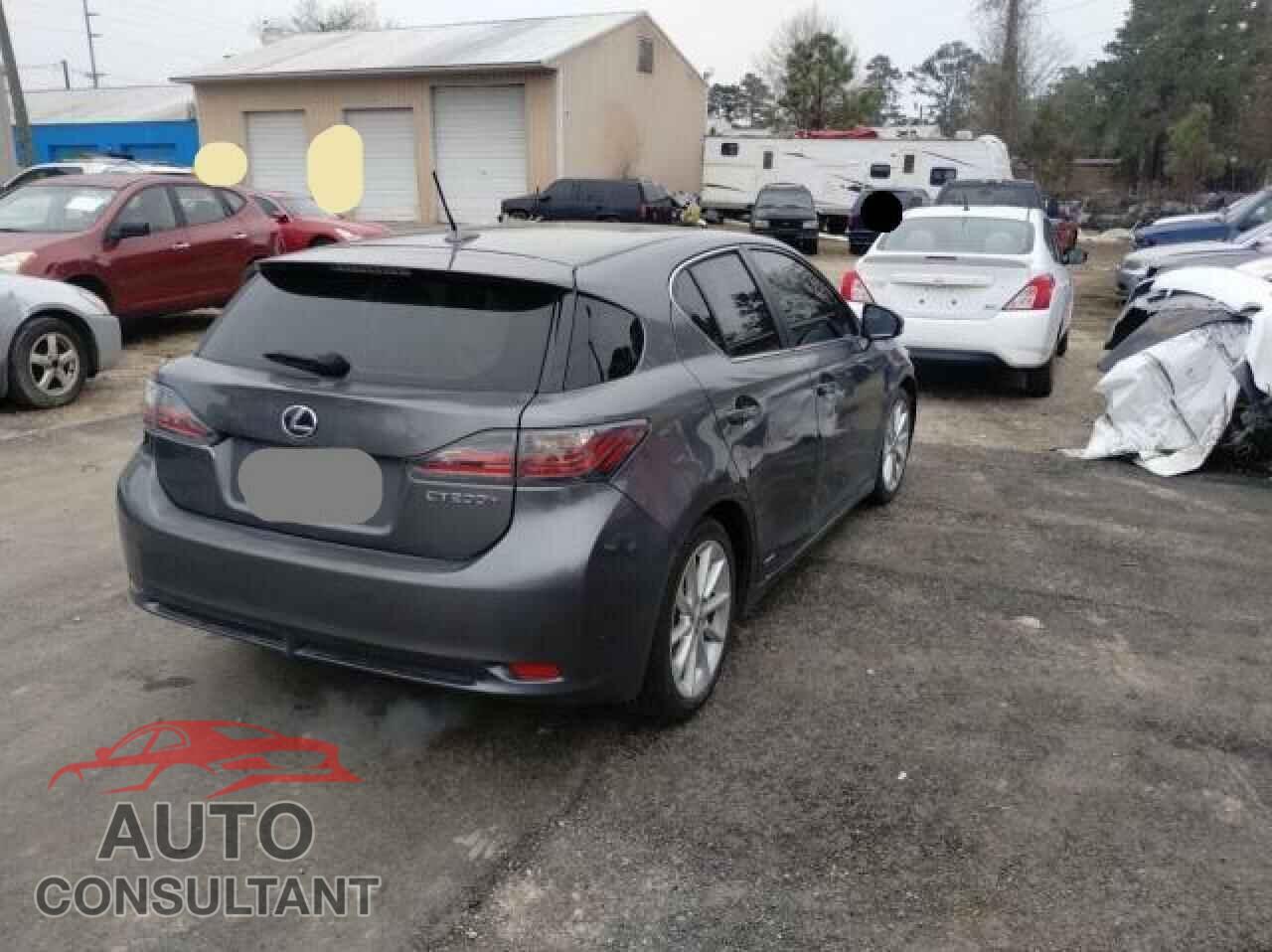 LEXUS CT 200 2012 - JTHKD5BH6C2065357