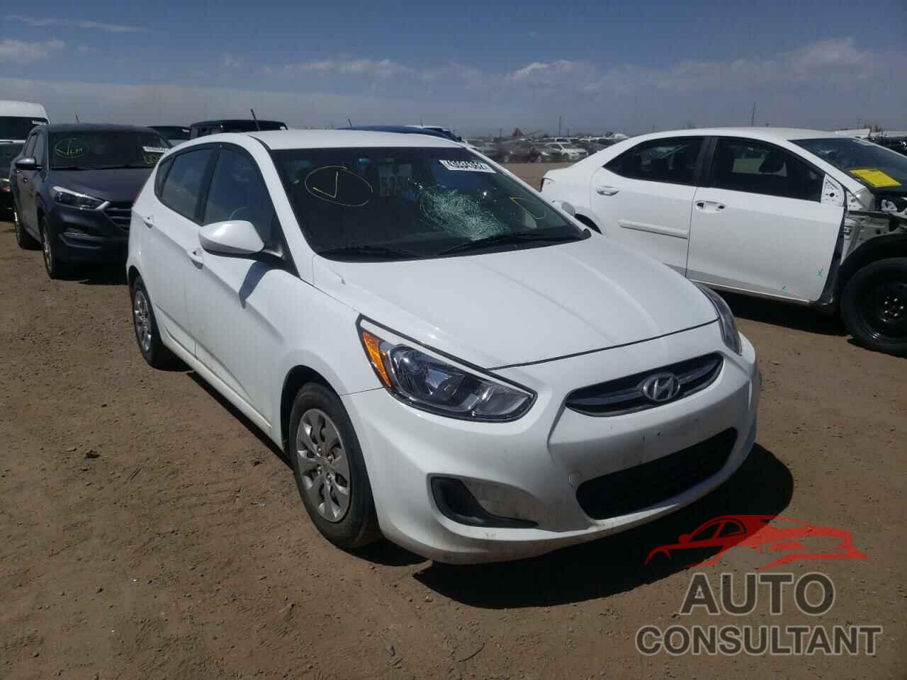 HYUNDAI ACCENT 2017 - KMHCT5AE9HU348164