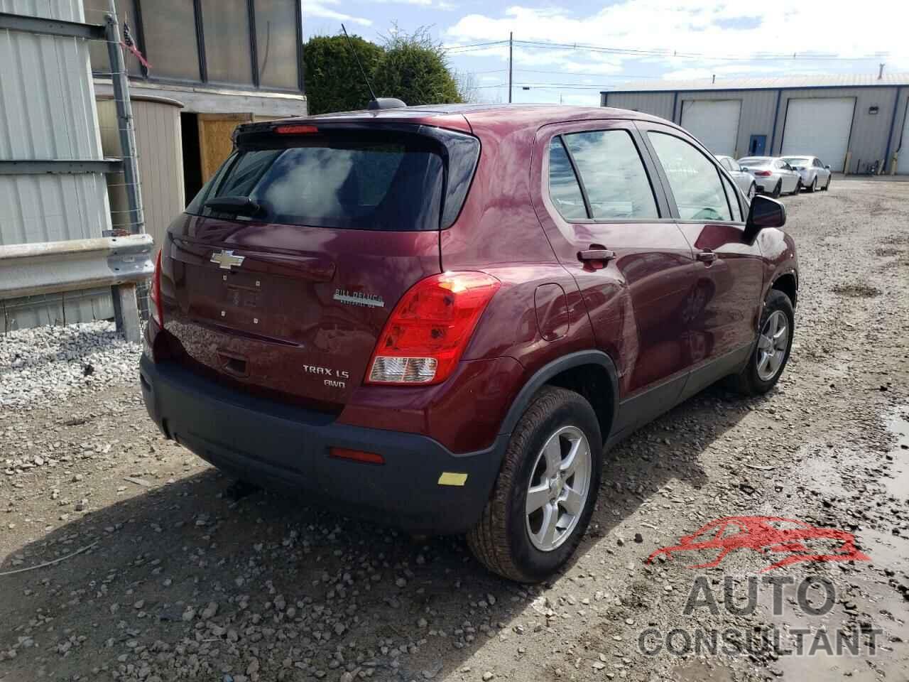 CHEVROLET TRAX 2016 - 3GNCJNSB6GL262843