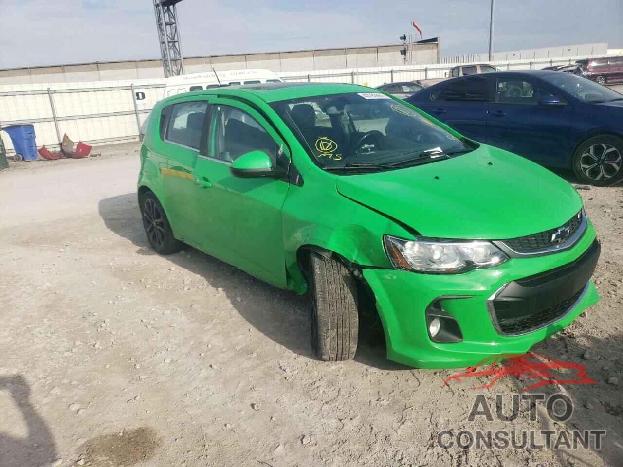 CHEVROLET SONIC 2017 - 1G1JD6SB8H4150526