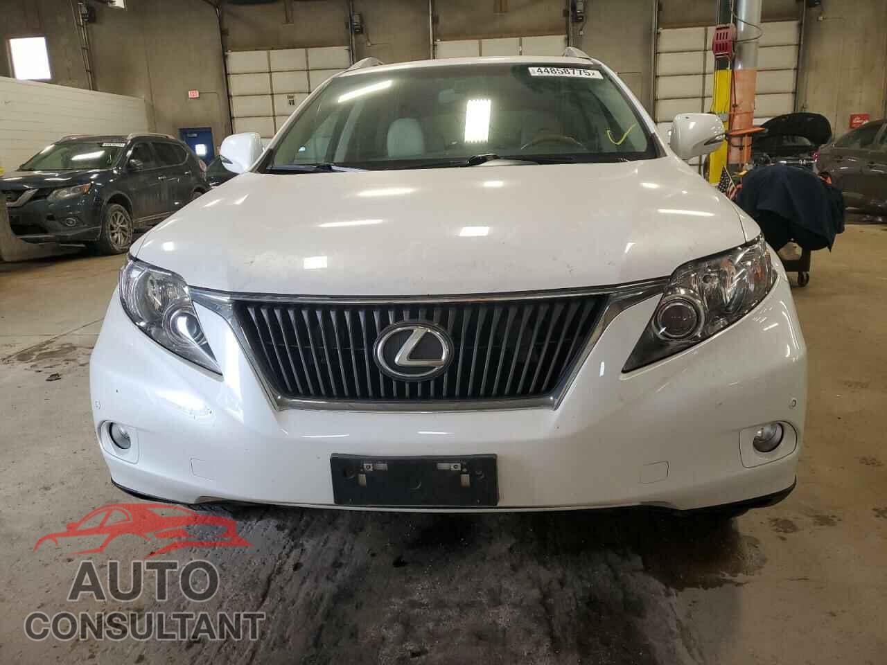 LEXUS RX350 2010 - 2T2BK1BA7AC045776