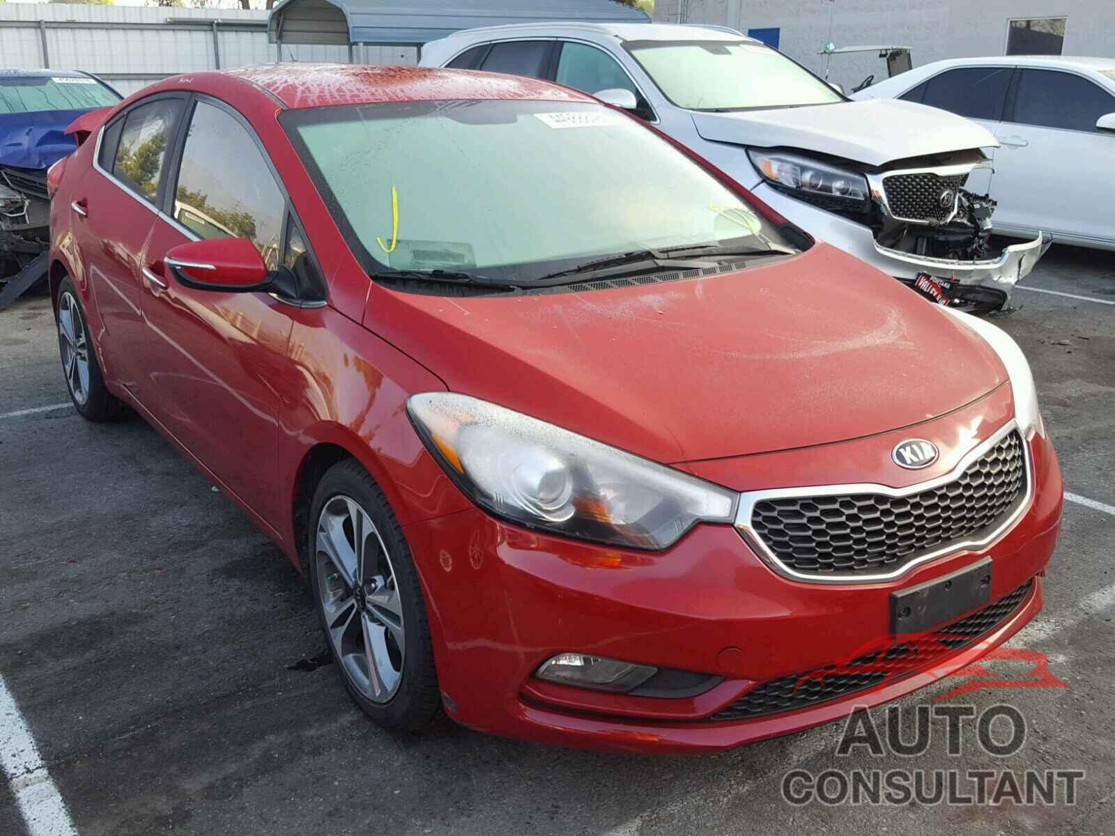 KIA FORTE 2016 - KNAFX4A84G5573916