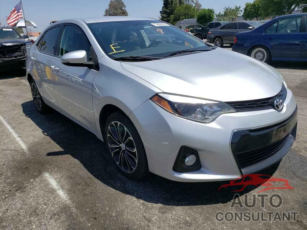 TOYOTA COROLLA 2016 - 5YFBURHE8GP408781