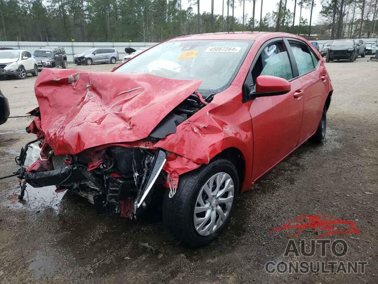 TOYOTA COROLLA 2019 - 2T1BURHE2KC147706