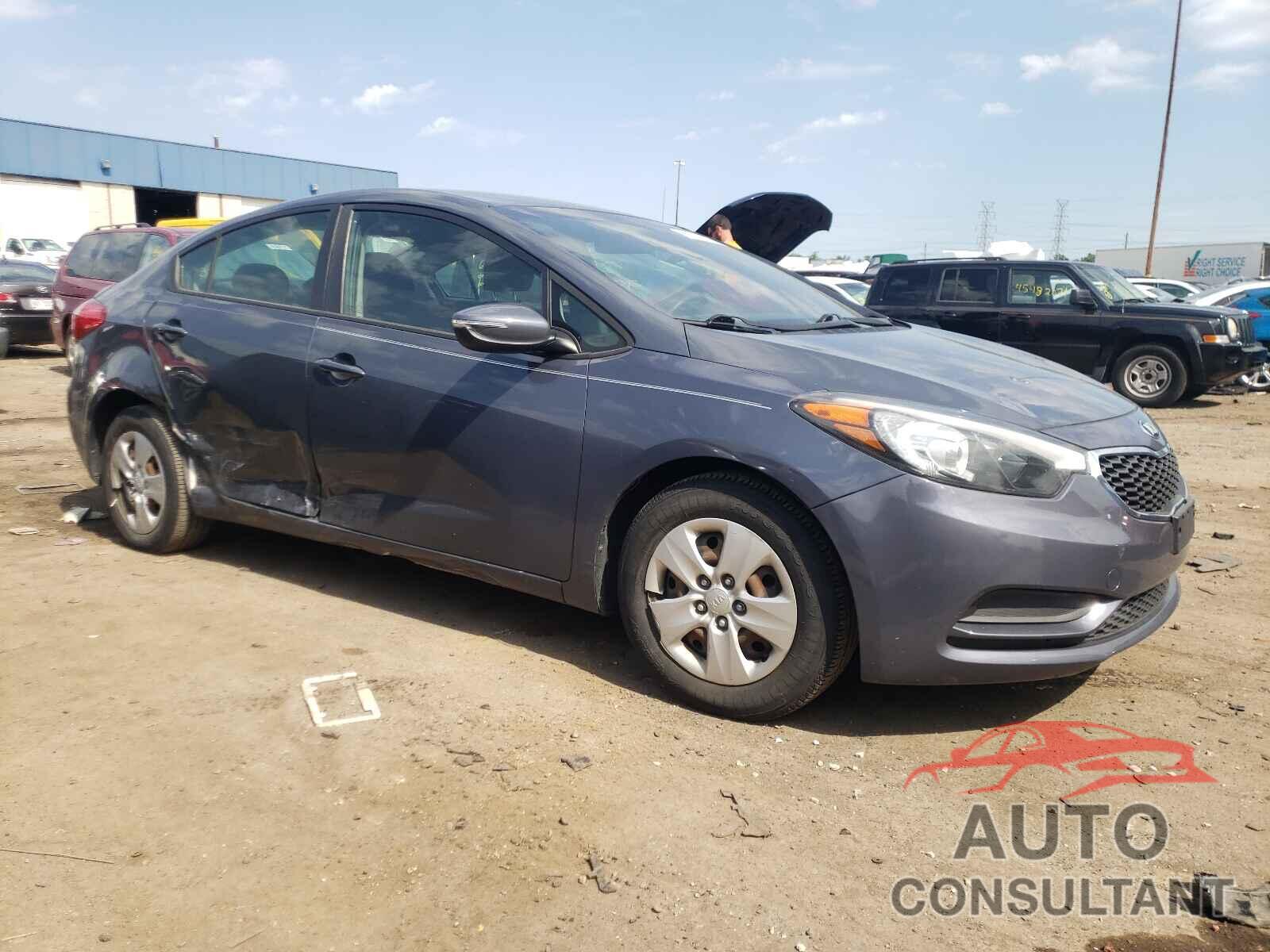 KIA FORTE 2016 - KNAFX4A61G5500873