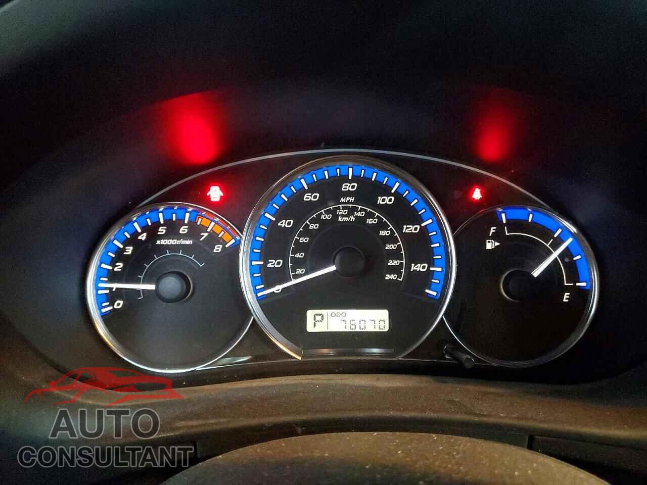 SUBARU FORESTER 2012 - JF2SHADC8CH440132