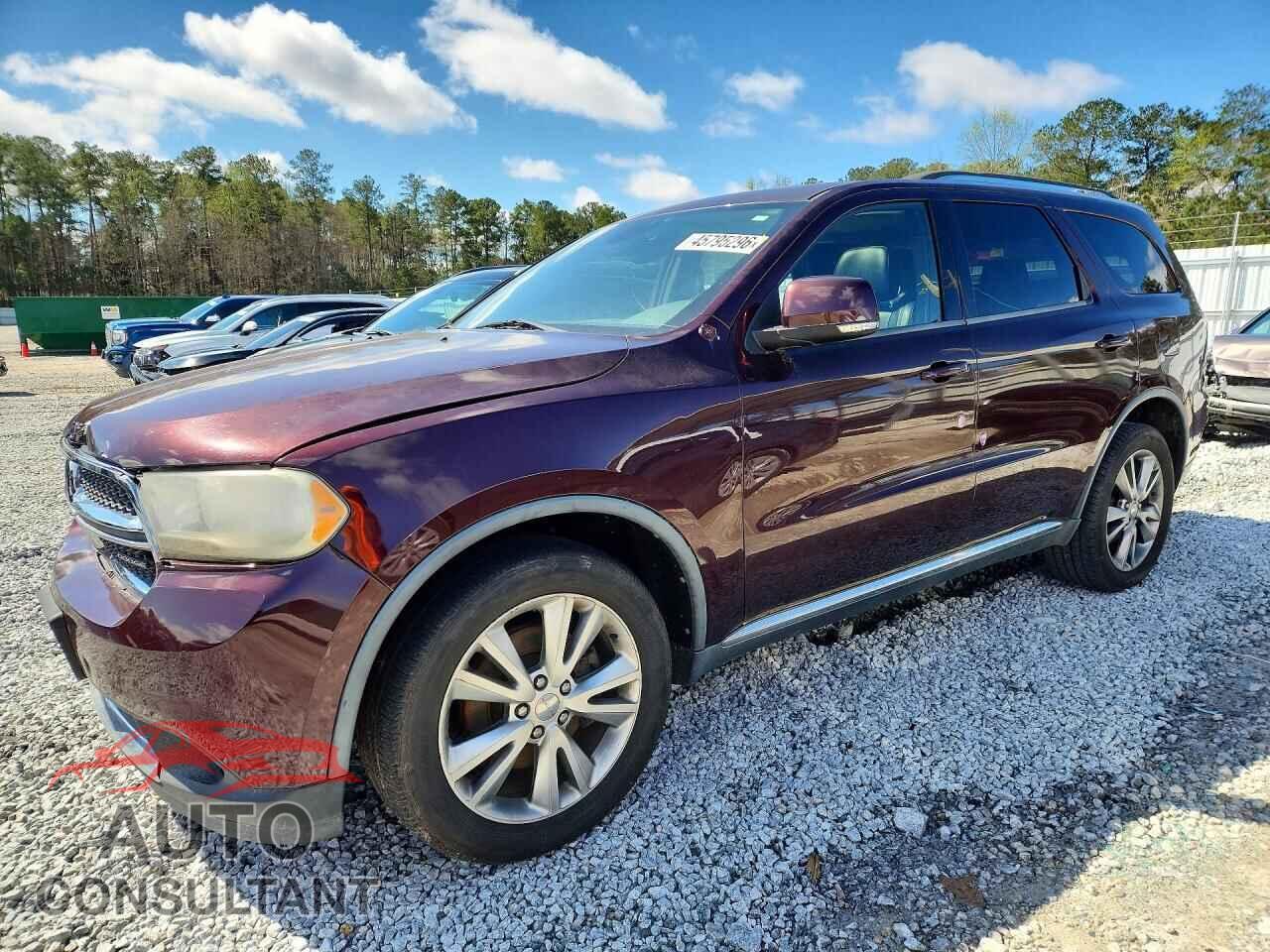 DODGE DURANGO 2012 - 1C4SDHDT8CC163126