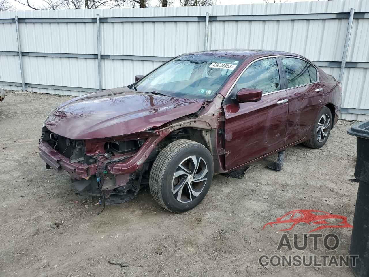HONDA ACCORD 2016 - 1HGCR2F39GA163641
