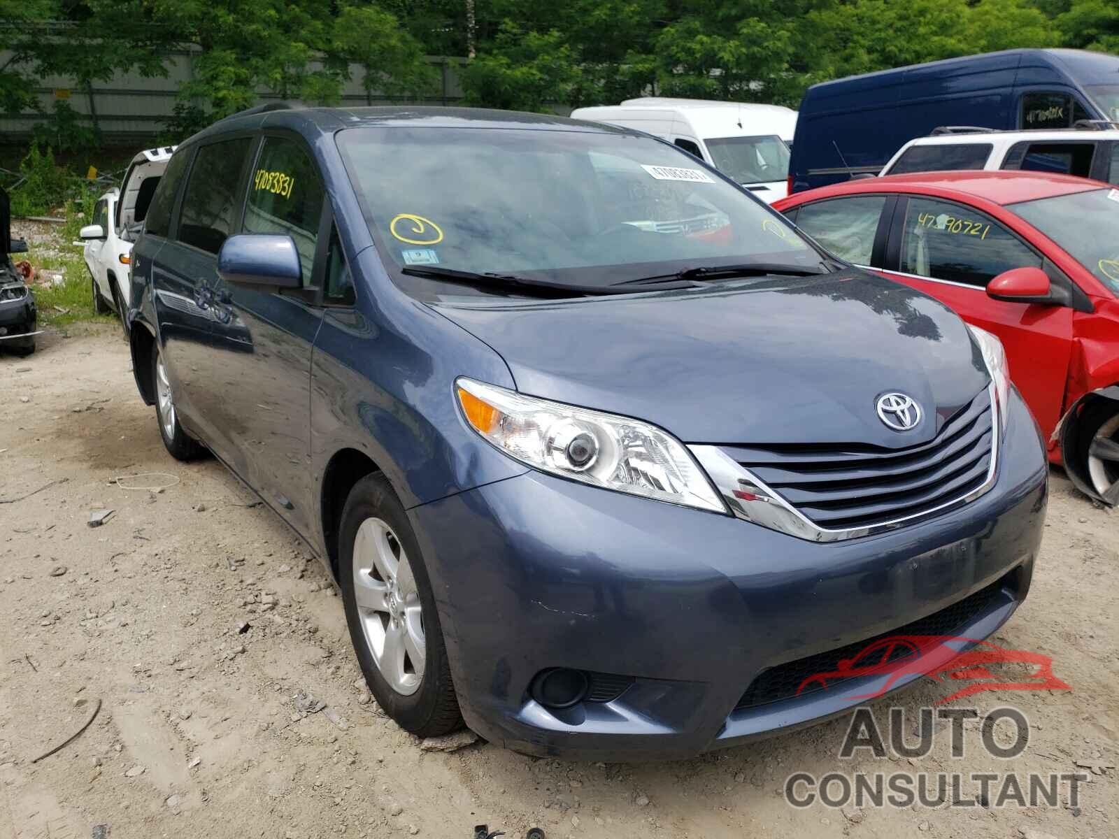 TOYOTA SIENNA 2016 - 5TDKK3DC6GS721648