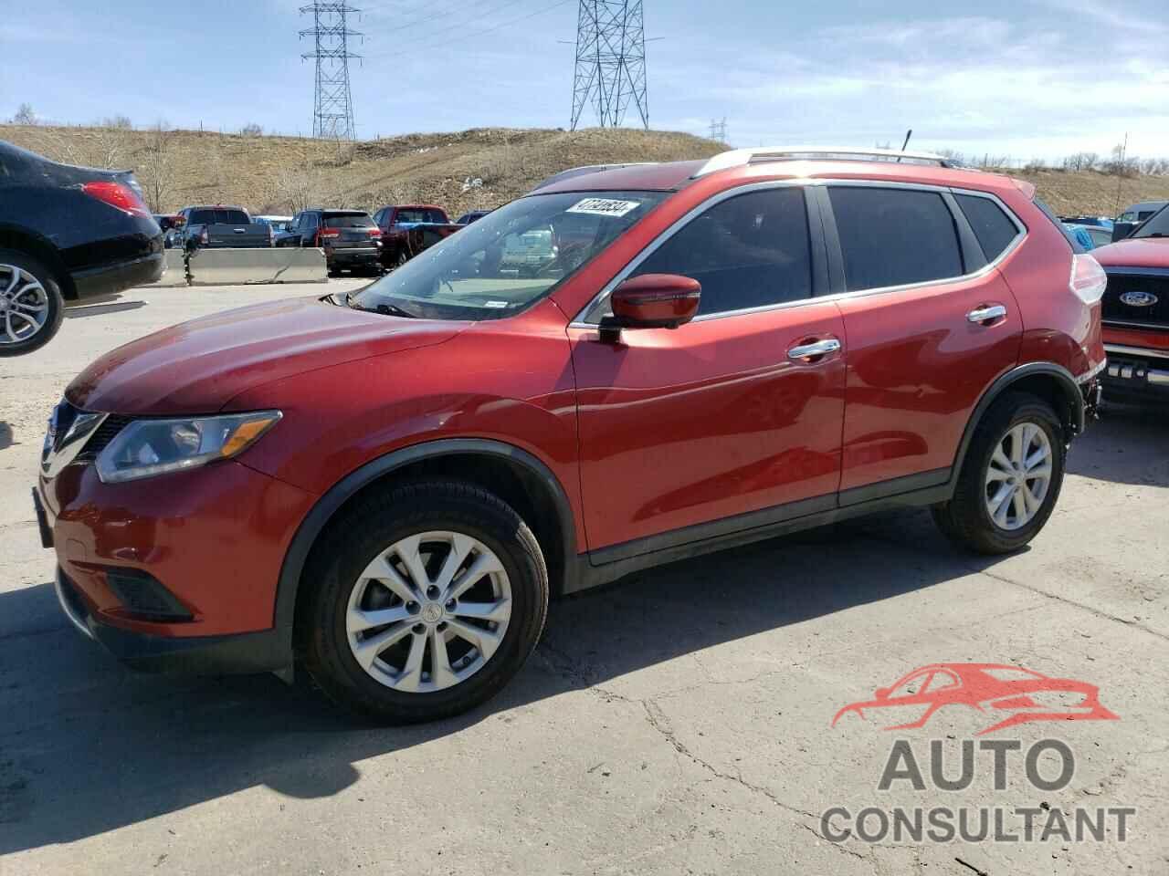 NISSAN ROGUE 2016 - KNMAT2MVXGP593445