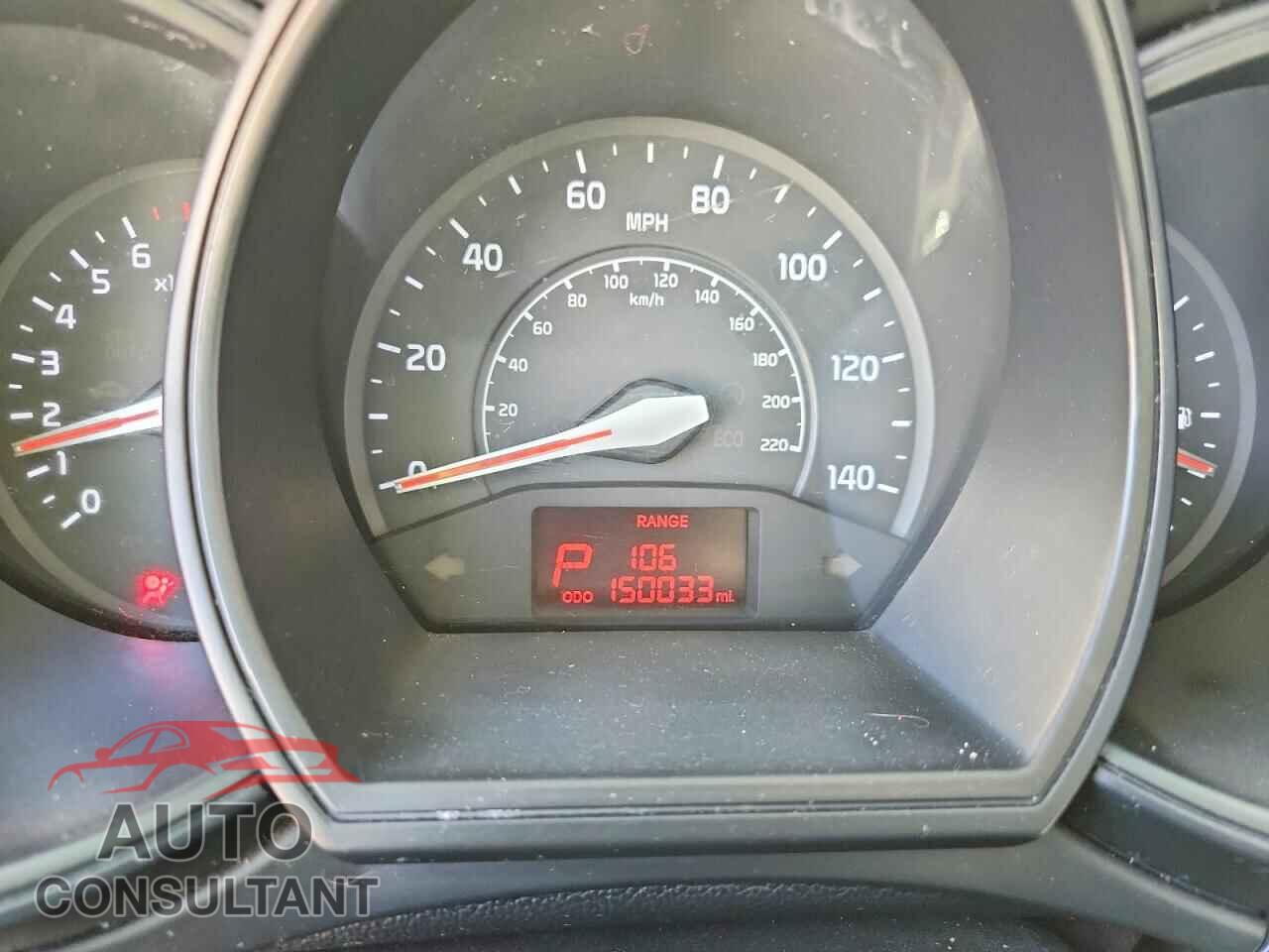 KIA RIO 2013 - KNADN5A39D6106505