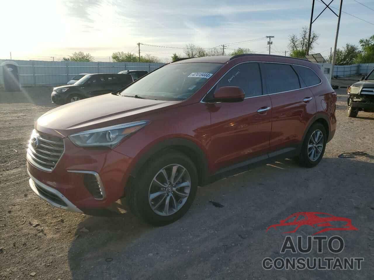 HYUNDAI SANTA FE 2017 - KM8SM4HF1HU186998