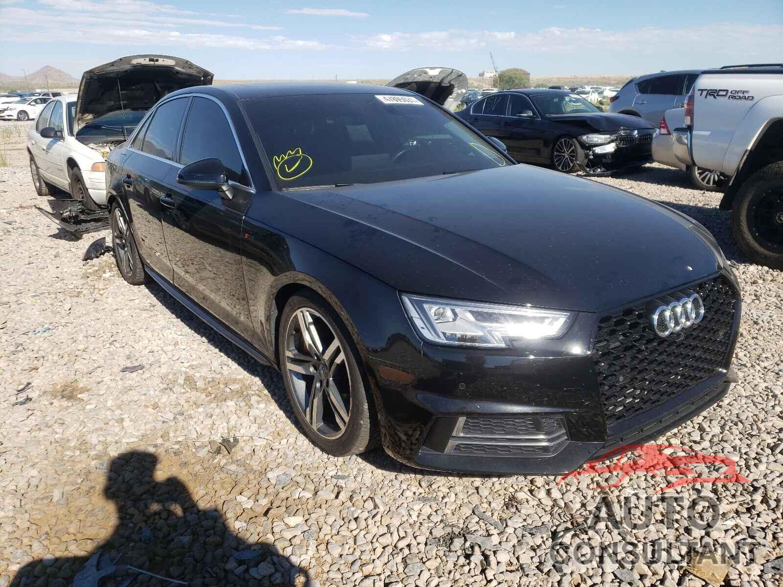 AUDI A4 2018 - WAUENAF49JN000443