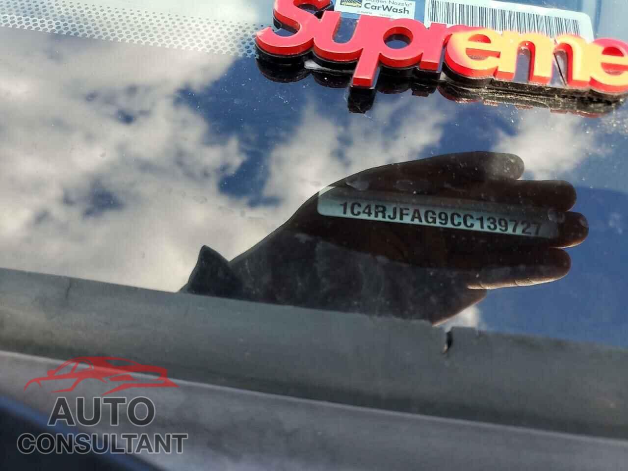 JEEP GRAND CHER 2012 - 1C4RJFAG9CC139727