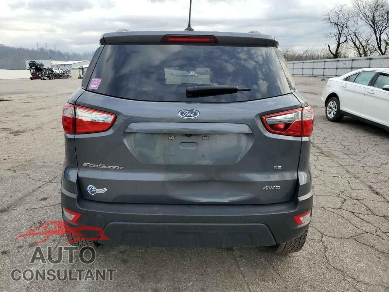 FORD ECOSPORT 2021 - MAJ6S3GL2MC396593