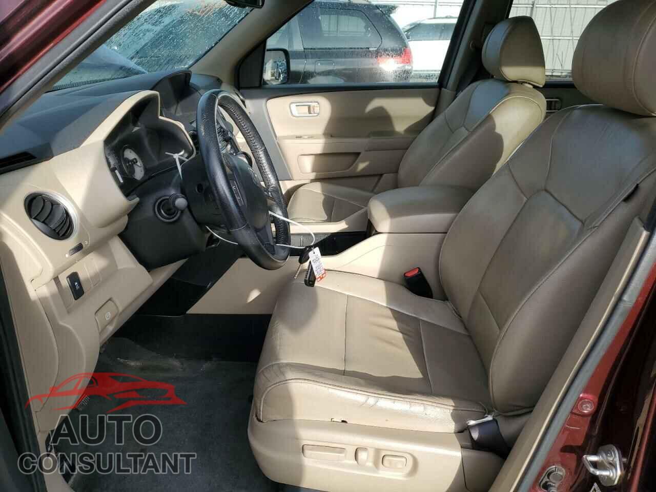 HONDA PILOT 2012 - 5FNYF4H75CB080928