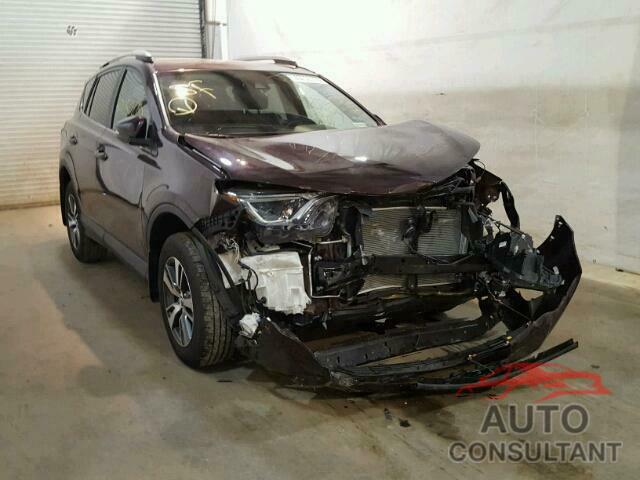 TOYOTA RAV4 XLE 2017 - 2T3RFREV3HW548273