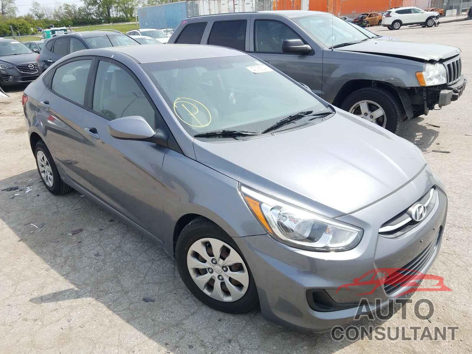 HYUNDAI ACCENT 2016 - KMHCT4AEXGU104287
