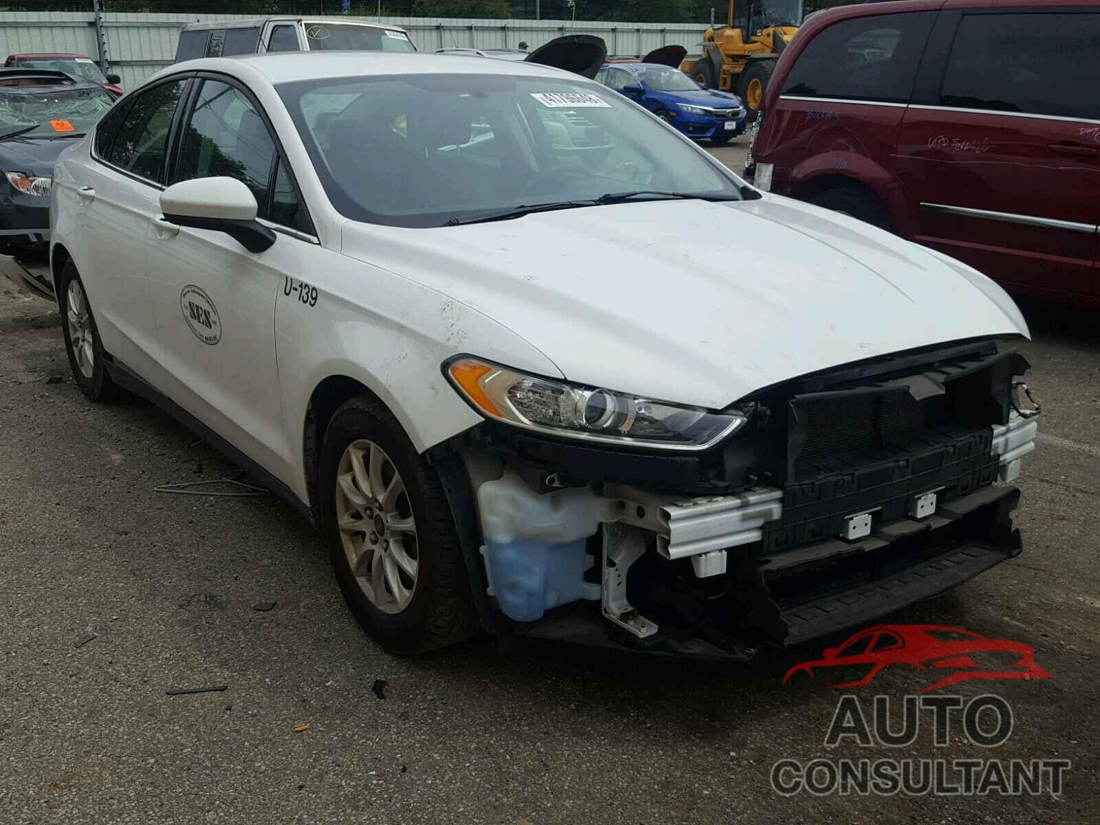 FORD FUSION 2016 - 1FA6P0G7XG5119010