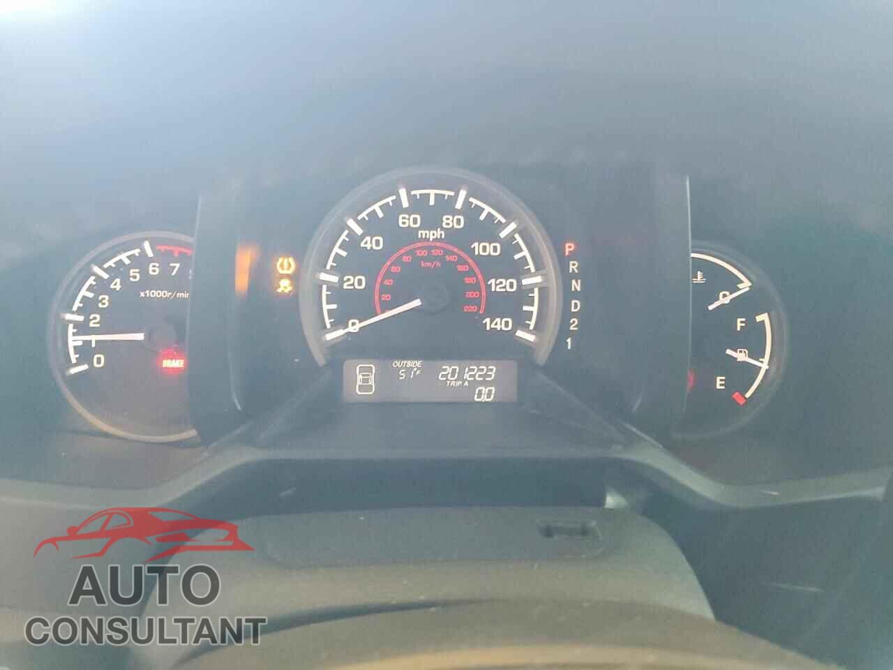 HONDA RIDGELINE 2012 - 5FPYK1F54CB001008