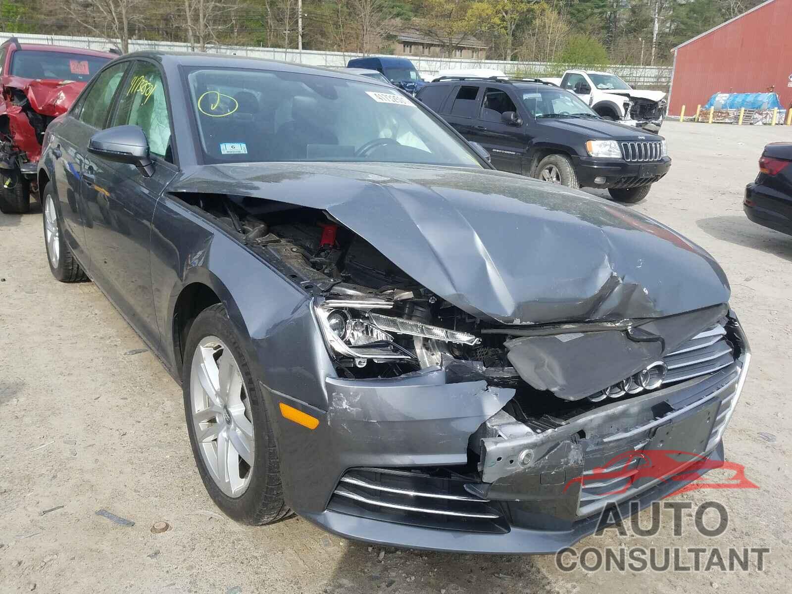 AUDI A4 2017 - WAUNNAF42HN069081