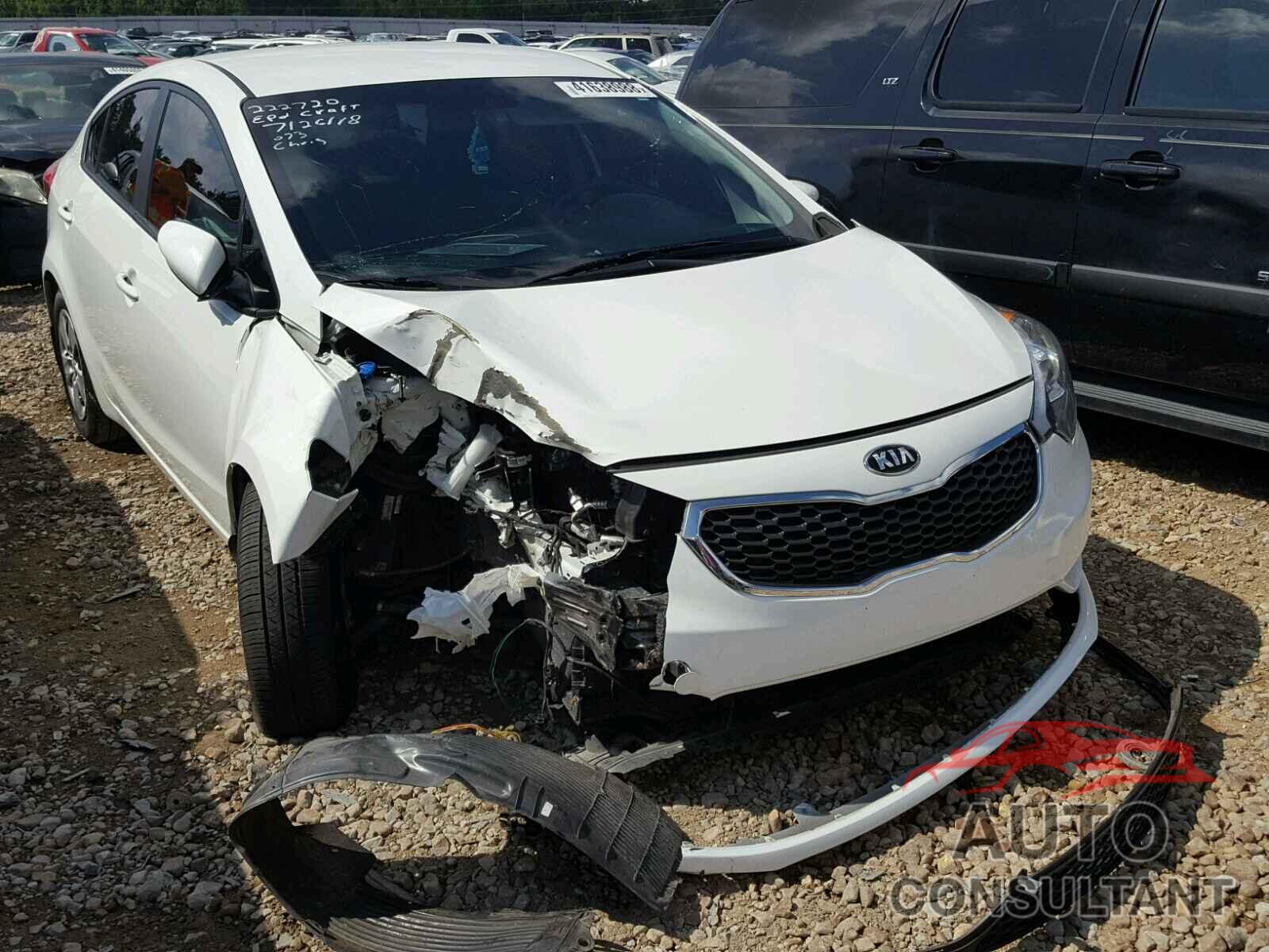 KIA FORTE 2016 - KNAFK4A60G5554390