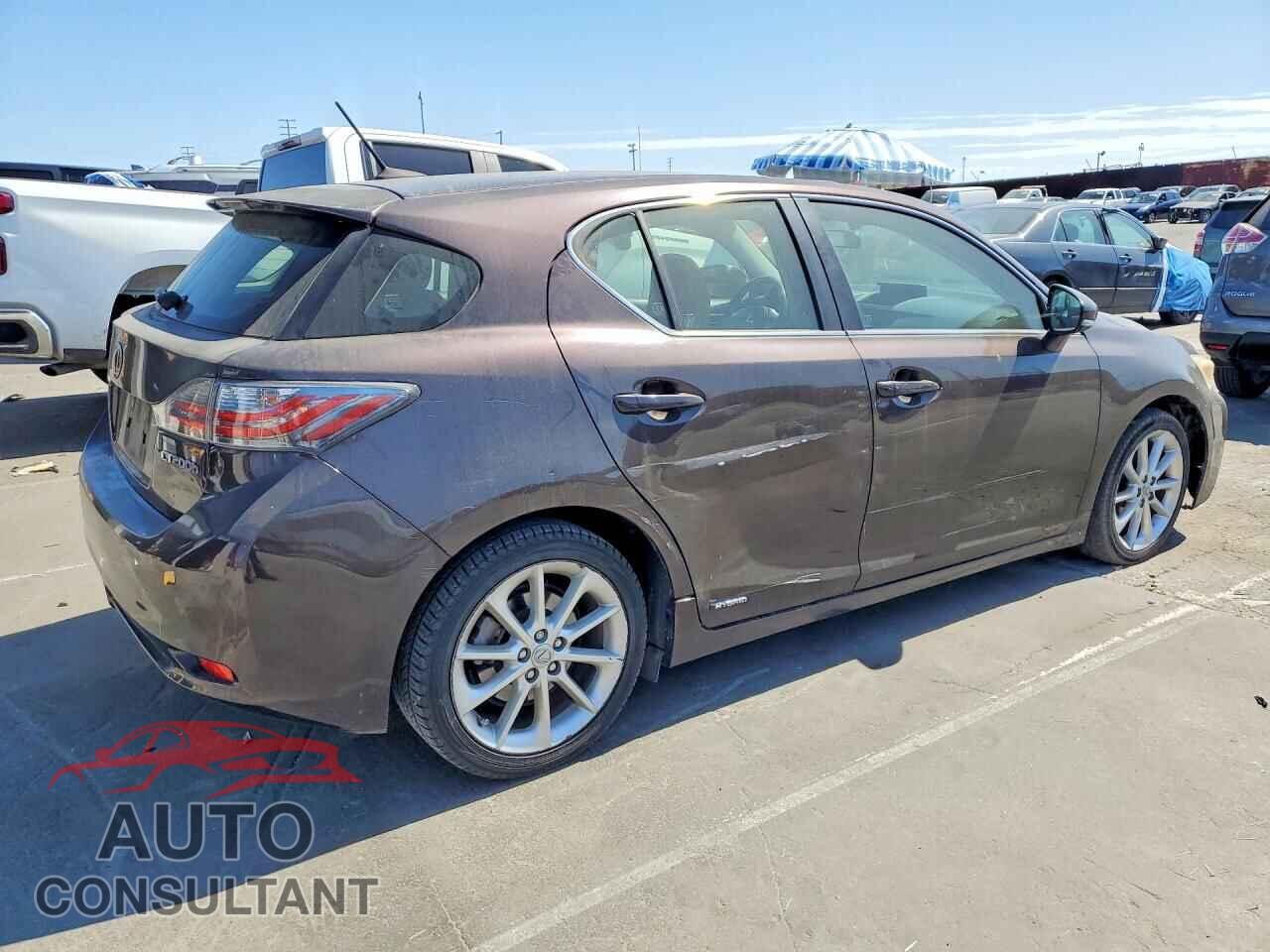 LEXUS CT 200 2012 - JTHKD5BH3C2121240