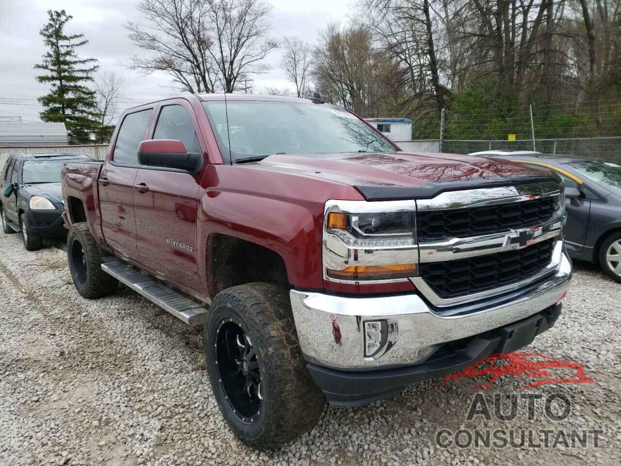 CHEVROLET SILVERADO 2017 - 3GCUKREC5HG381077