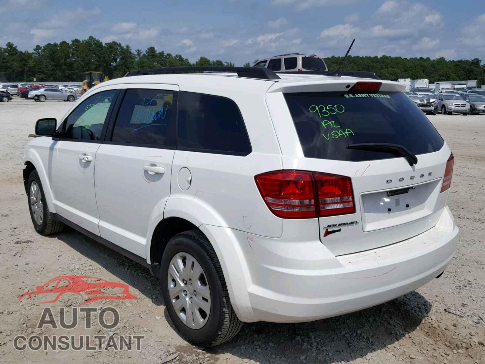 DODGE JOURNEY SE 2017 - 3C4PDCAB4HT637363