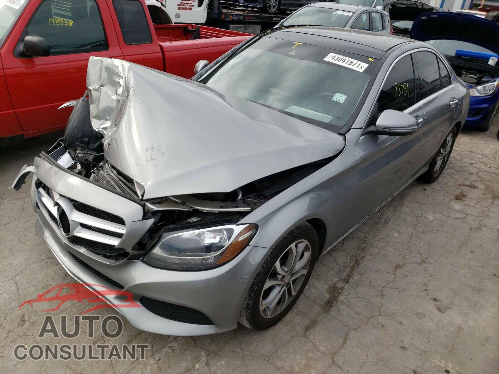 MERCEDES-BENZ C CLASS 2016 - WDDWF4JB3GR168971