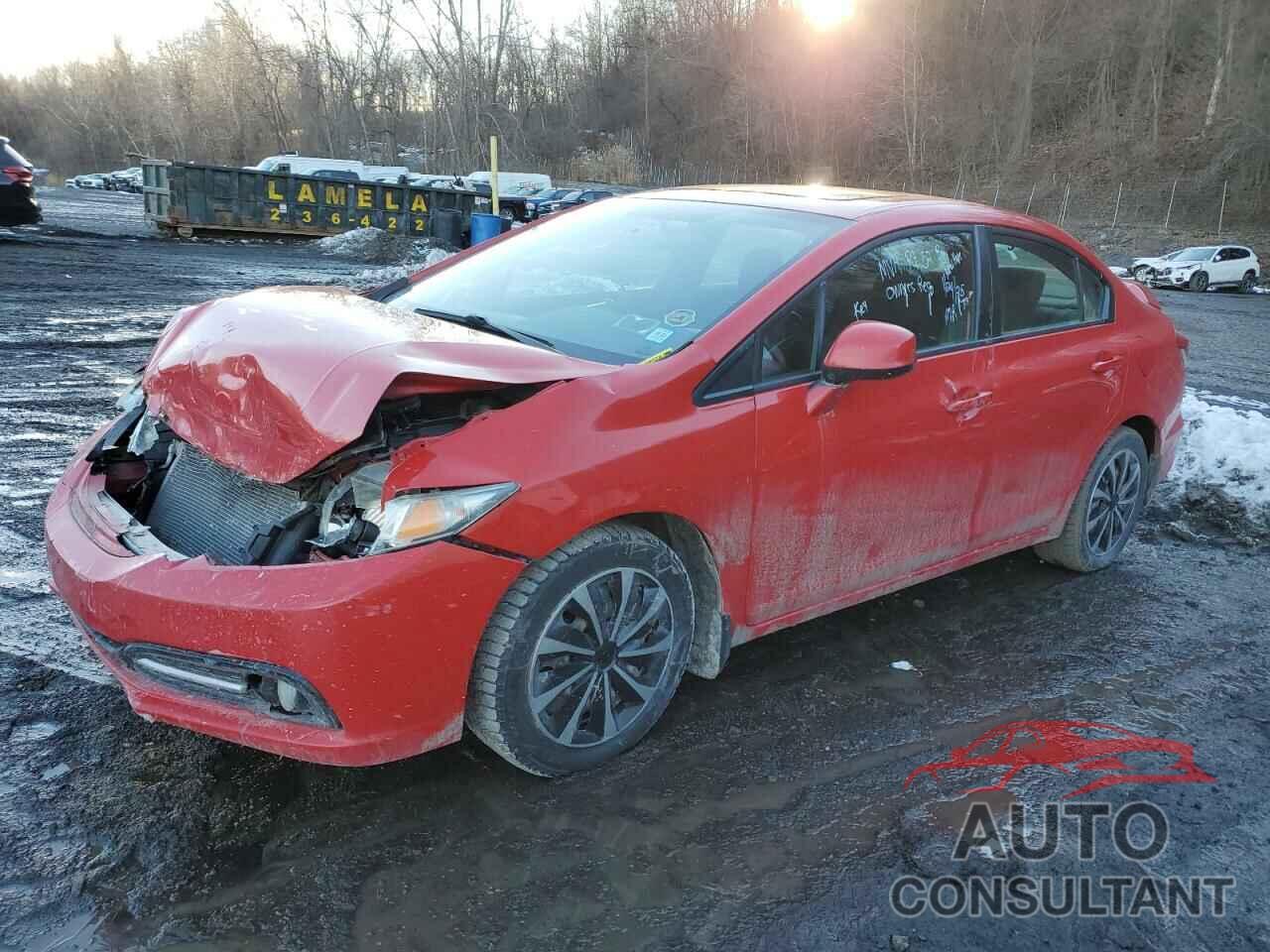 HONDA CIVIC 2013 - 2HGFB6E52DH709351