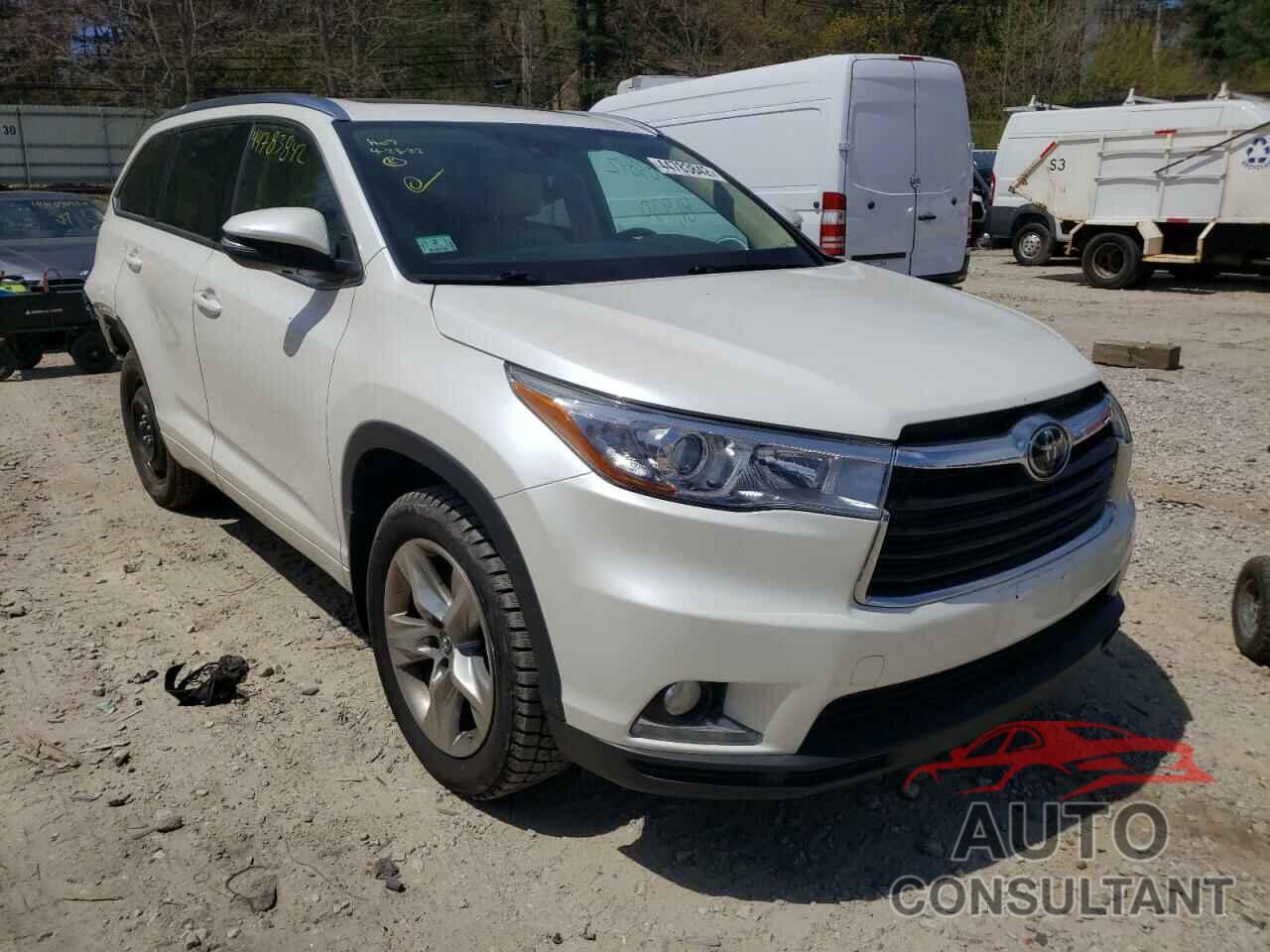 TOYOTA HIGHLANDER 2016 - 5TDDKRFH7GS247830