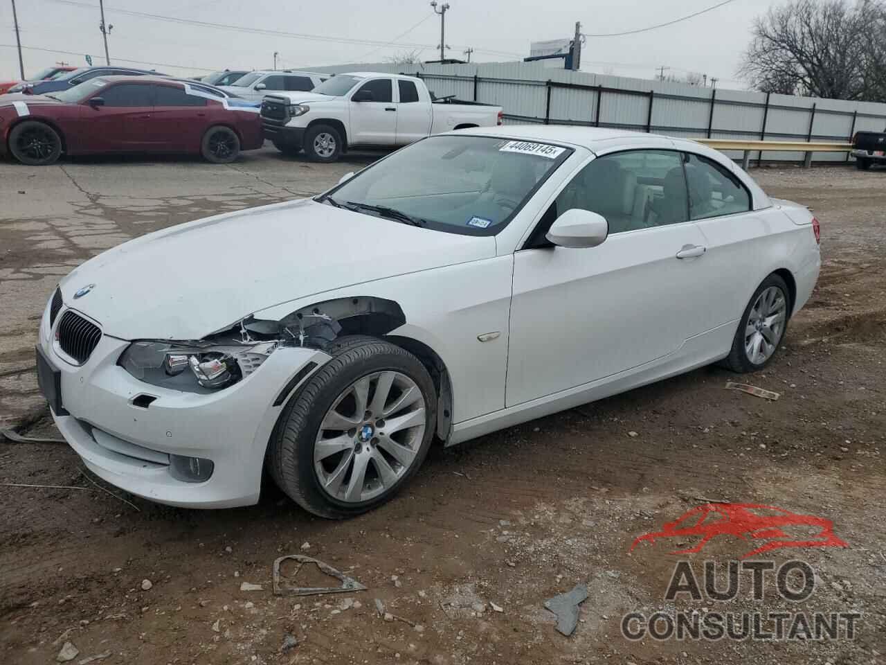 BMW 3 SERIES 2012 - WBADW3C58CE823000