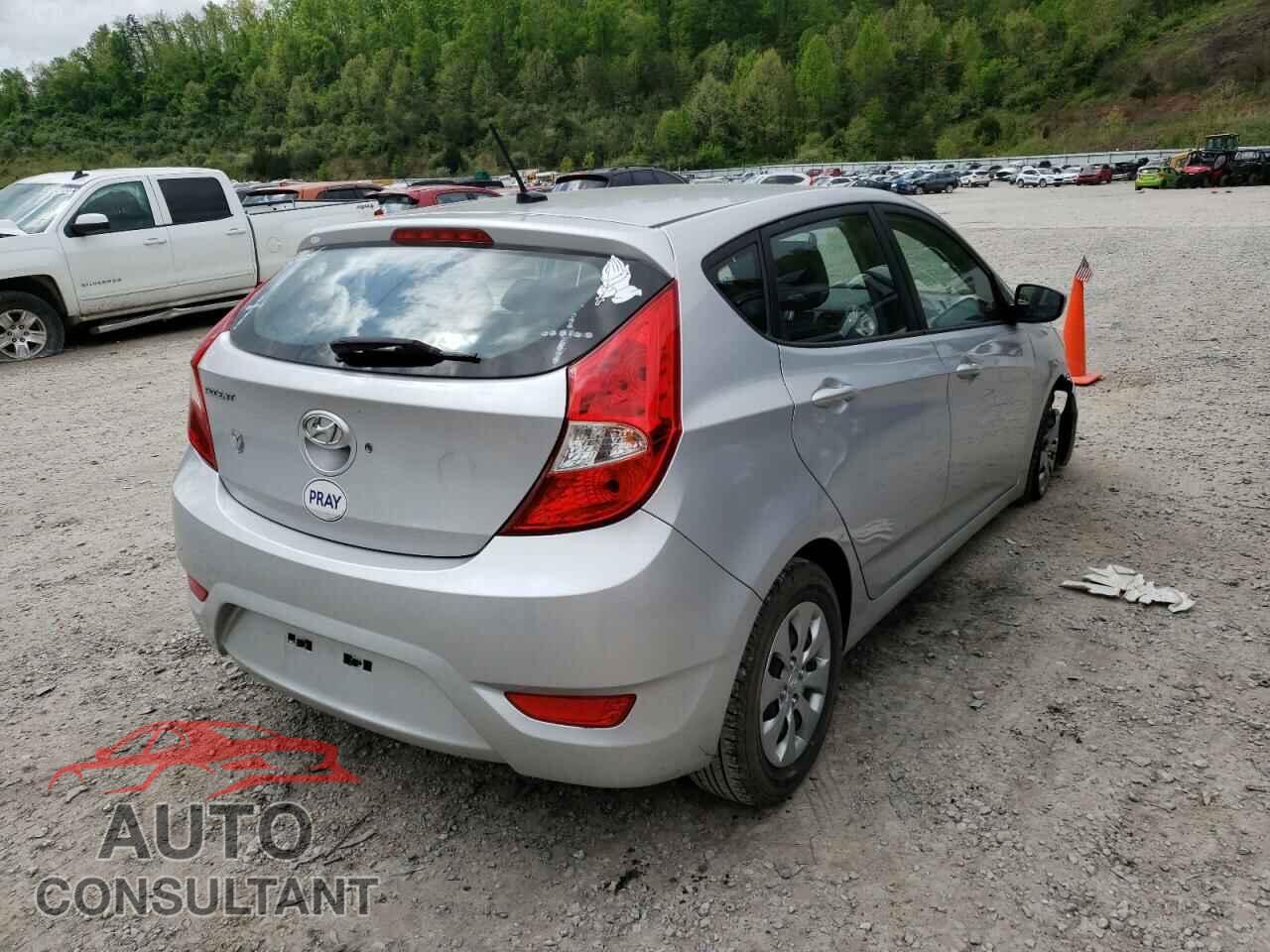 HYUNDAI ACCENT 2017 - KMHCT5AE5HU310429