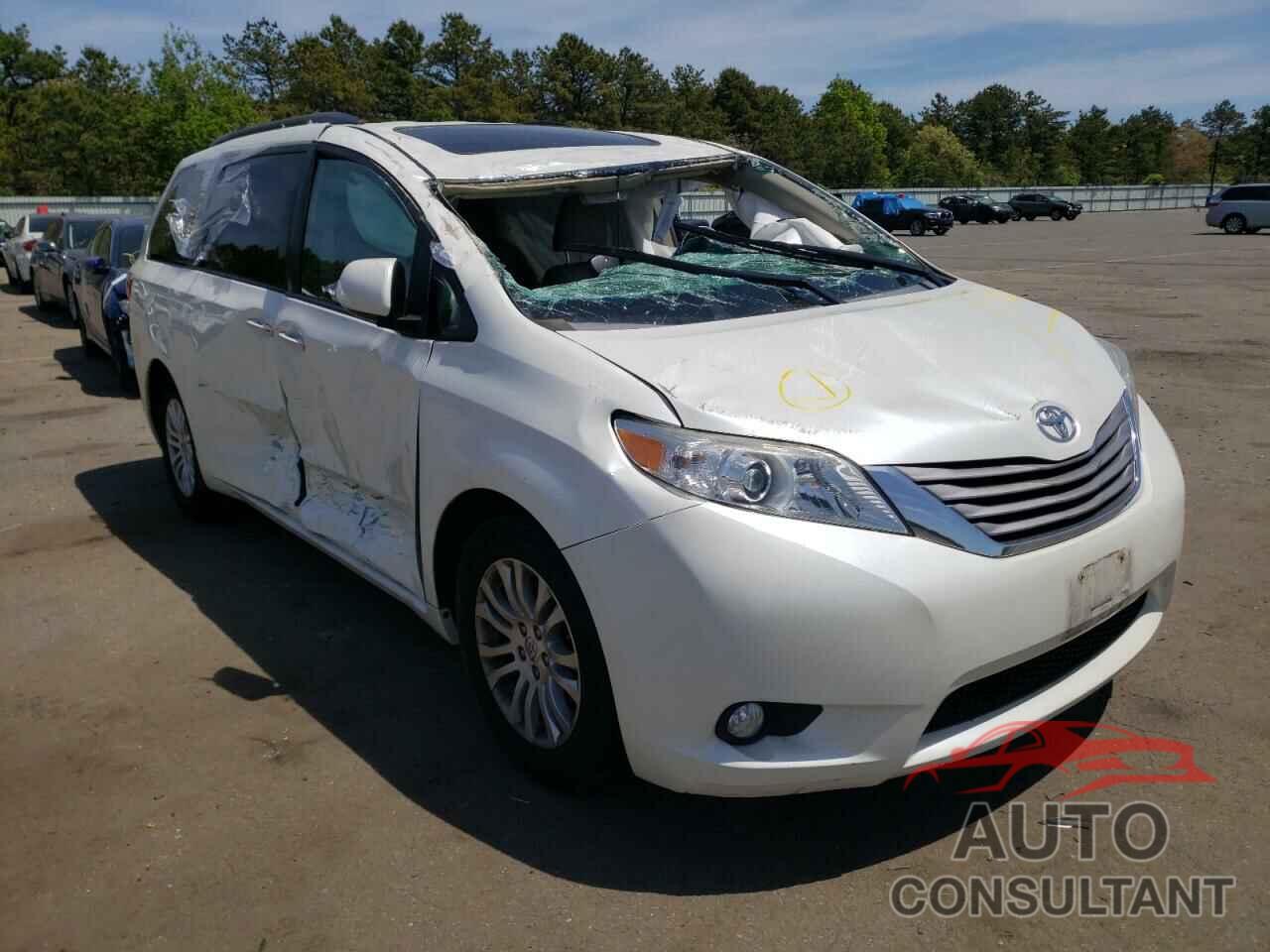 TOYOTA SIENNA 2016 - 5TDYK3DC3GS695214