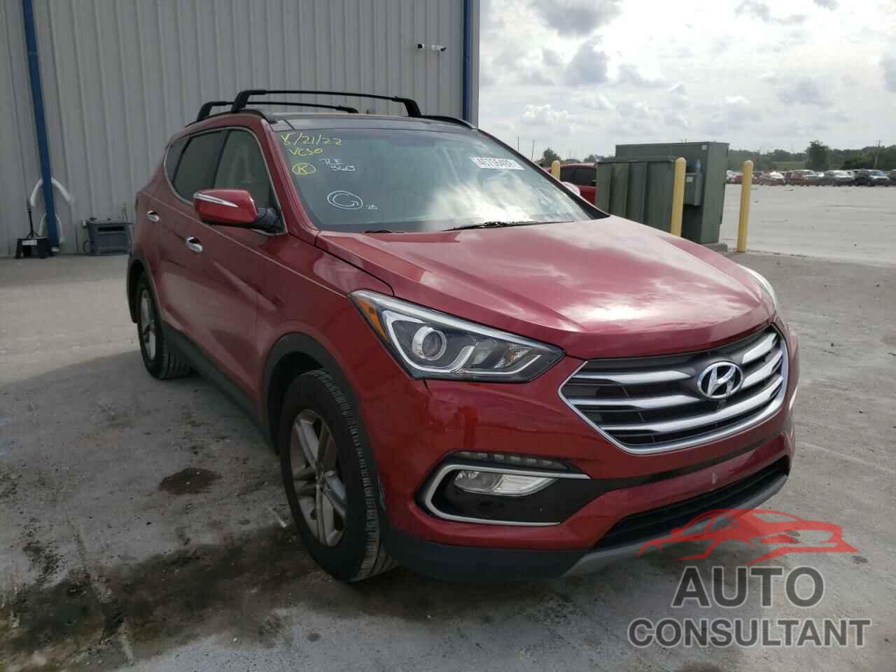 HYUNDAI SANTA FE 2018 - 5XYZU3LB5JG554673