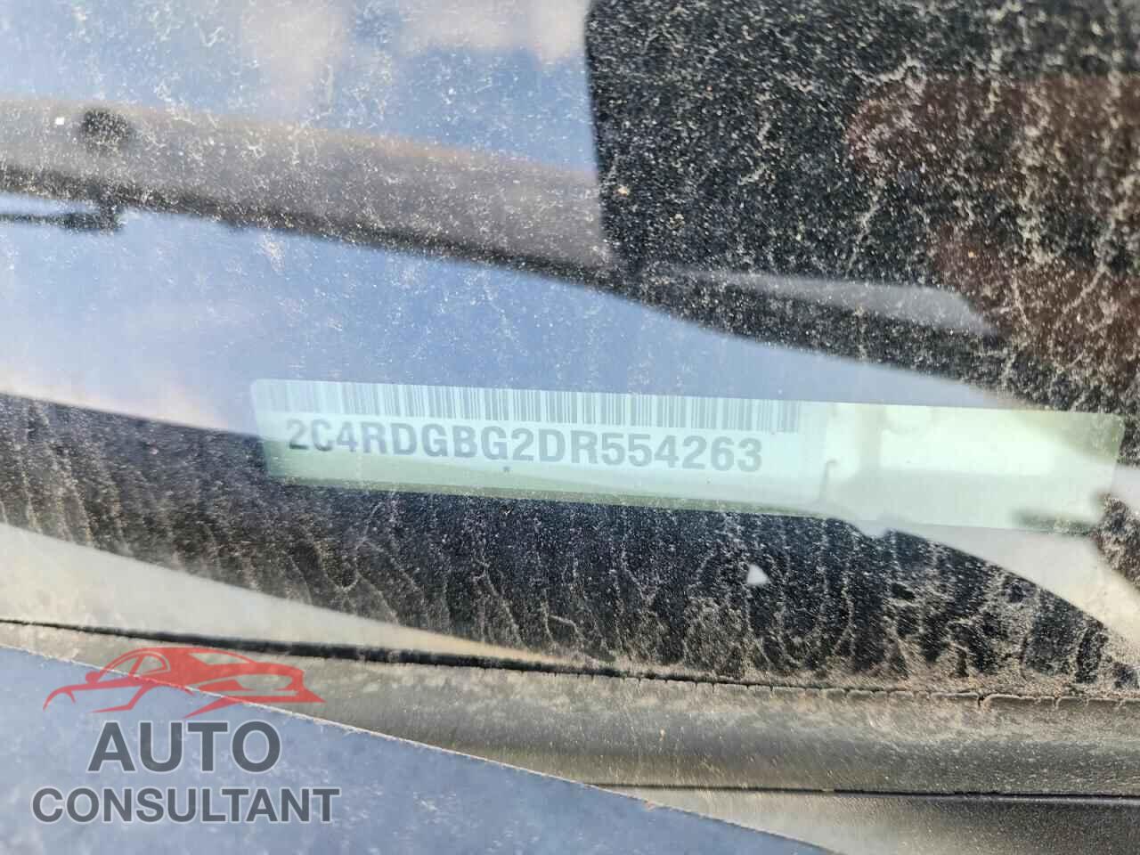 DODGE CARAVAN 2013 - 2C4RDGBG2DR554263