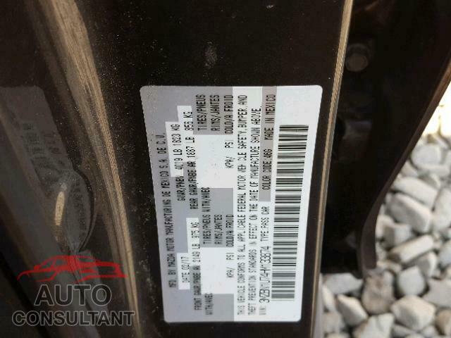 MAZDA 3 2017 - 3MZBN1U74HM133874