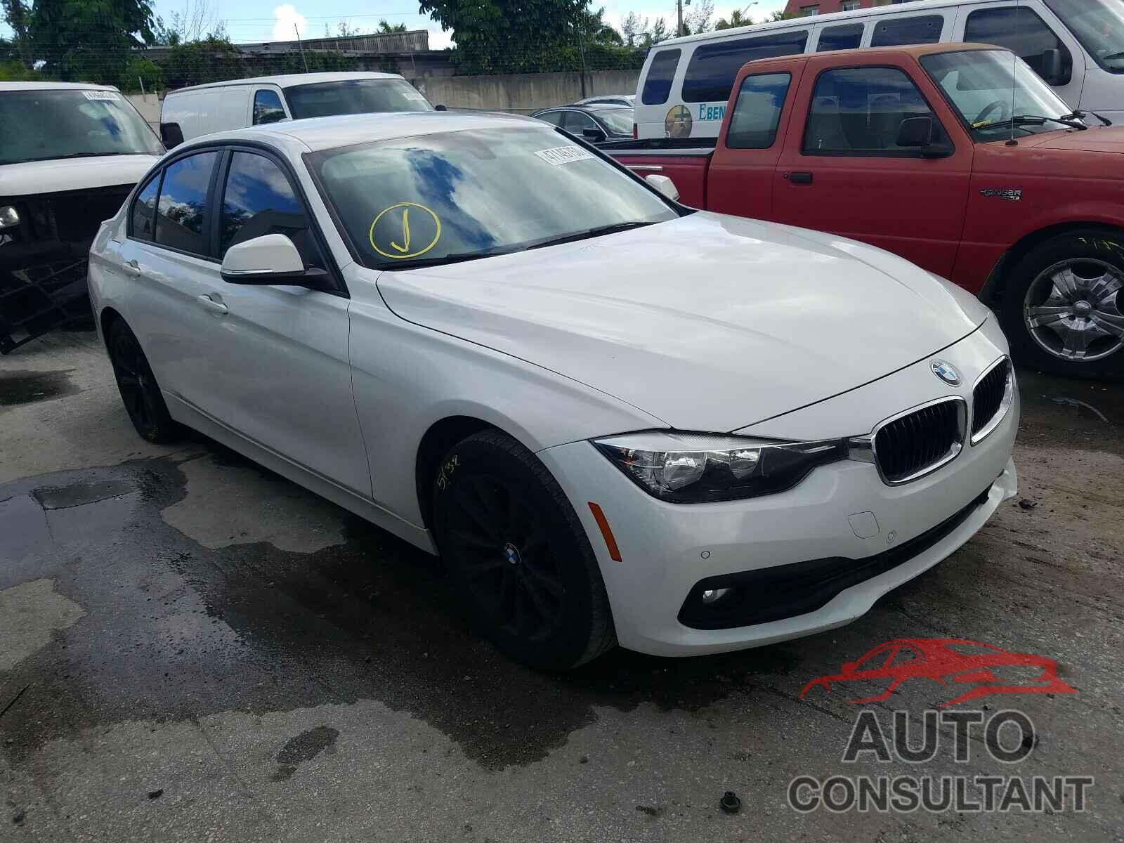 BMW 3 SERIES 2016 - WBA8E1G5XGNT34283