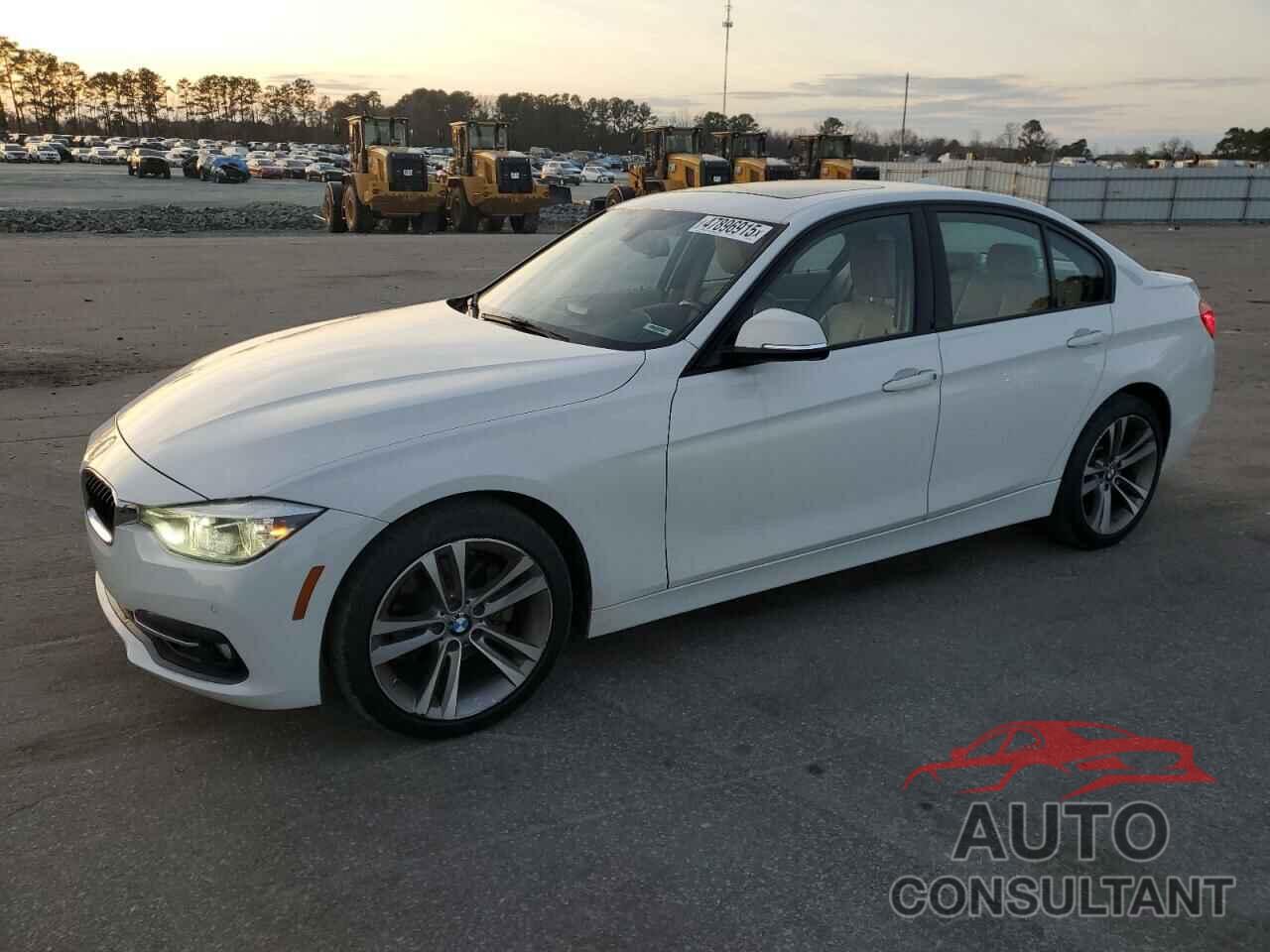 BMW 3 SERIES 2016 - WBA8E9G54GNU27704