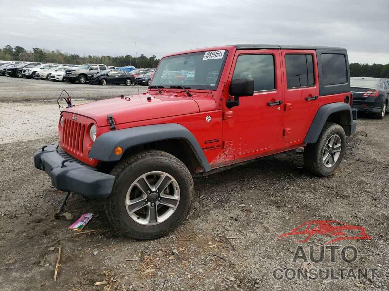 JEEP WRANGLER 2017 - 1C4BJWDG2HL684236