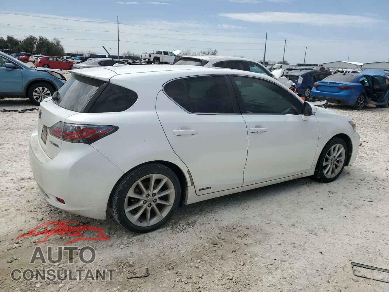 LEXUS CT 200 2012 - JTHKD5BH7C2072771