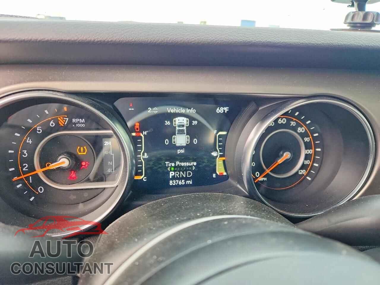 JEEP GLADIATOR 2021 - 1C6HJTAG2ML531905