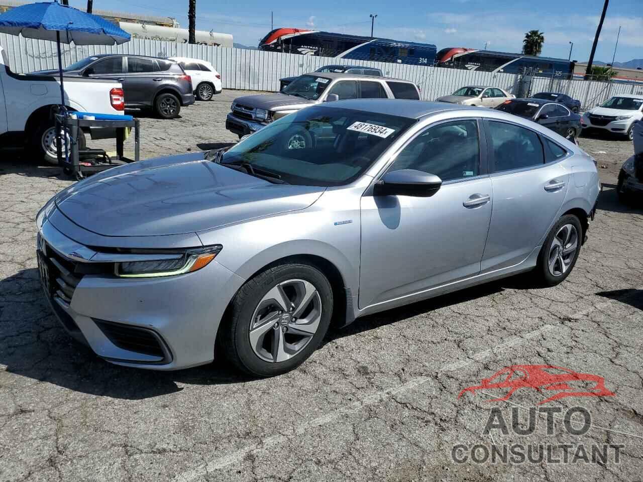 HONDA INSIGHT 2019 - 19XZE4F53KE009014