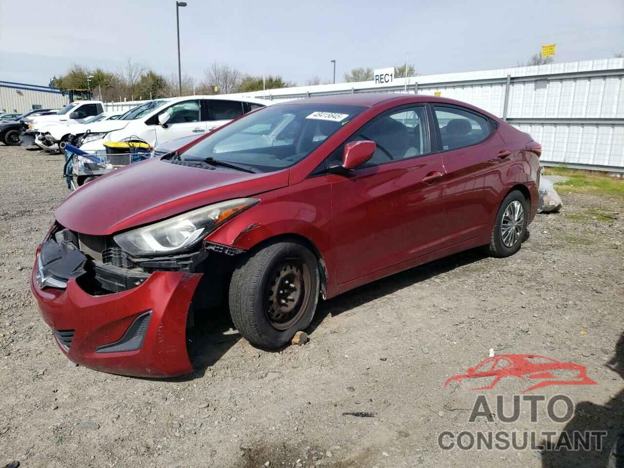 HYUNDAI ELANTRA 2016 - 5NPDH4AE9GH702780