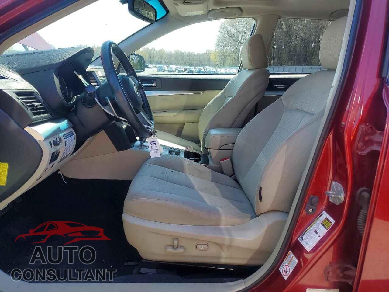 SUBARU OUTBACK 2011 - 4S4BRBGC9B3332011