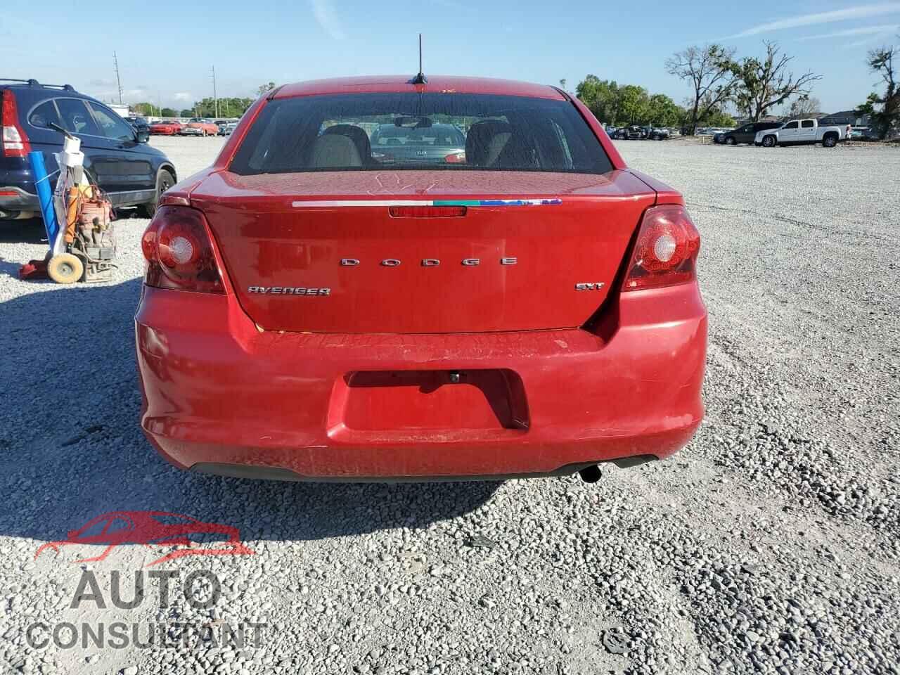 DODGE AVENGER 2013 - 1C3CDZCB9DN626016
