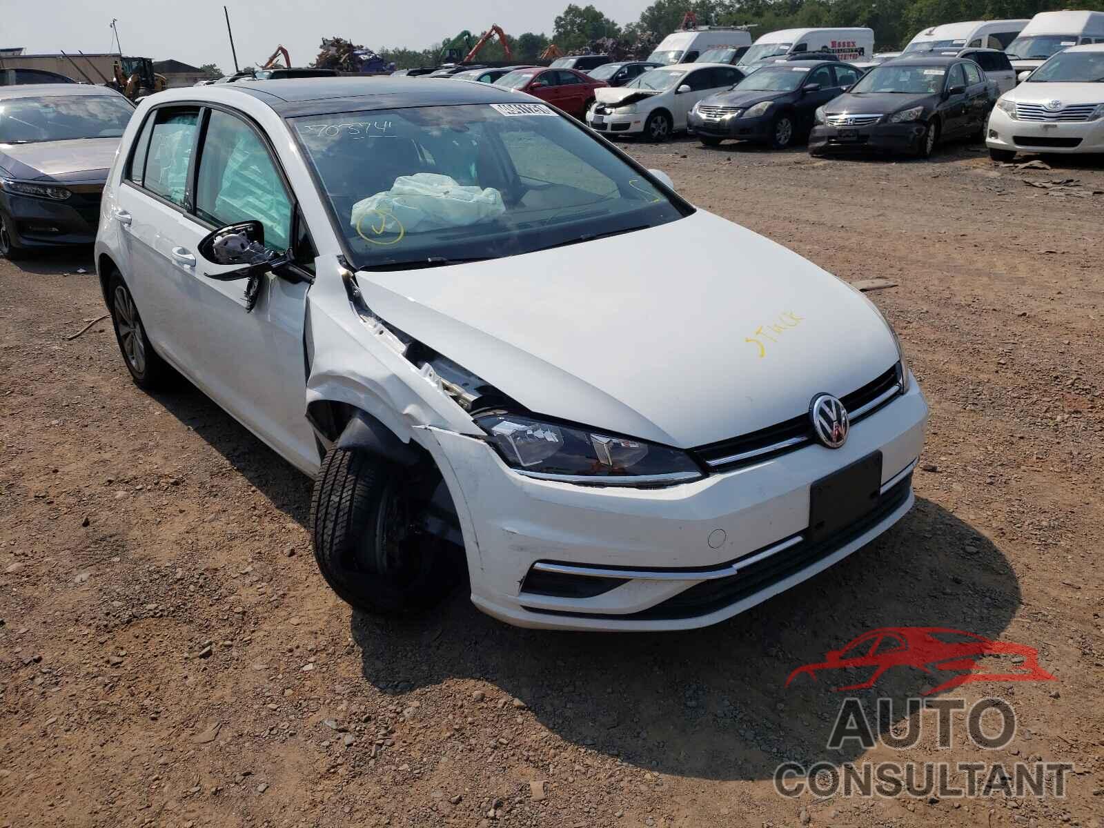 VOLKSWAGEN GOLF 2021 - 3VWG57AU7MM013158