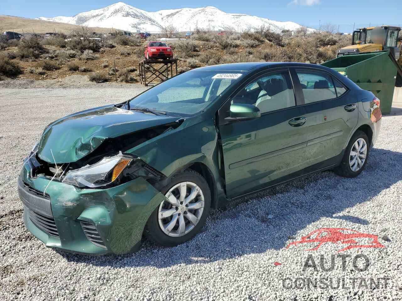 TOYOTA COROLLA 2014 - 2T1BURHE9EC107367
