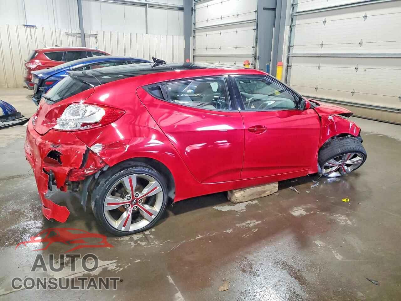 HYUNDAI VELOSTER 2012 - KMHTC6AD2CU077194